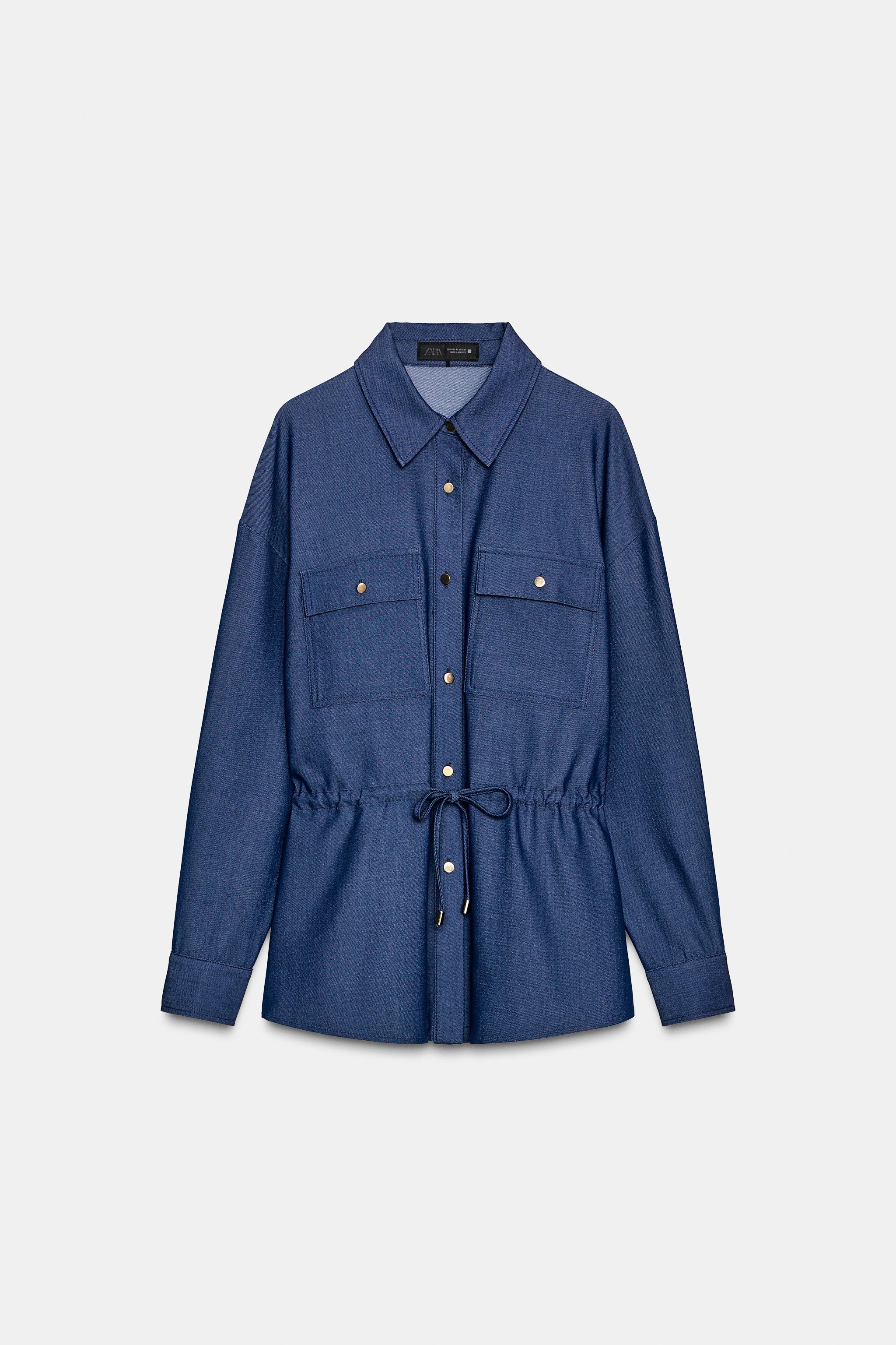 CHEMISE SAFARI AVEC LACET